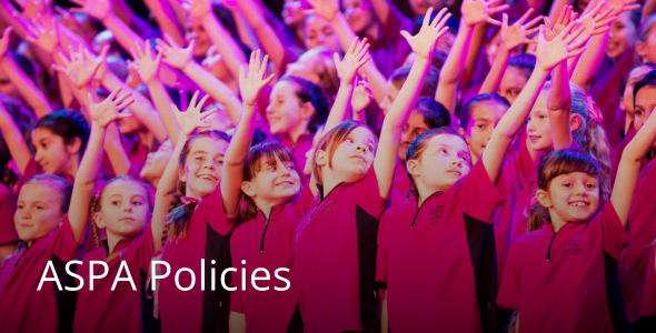 Menu - ASPA policies